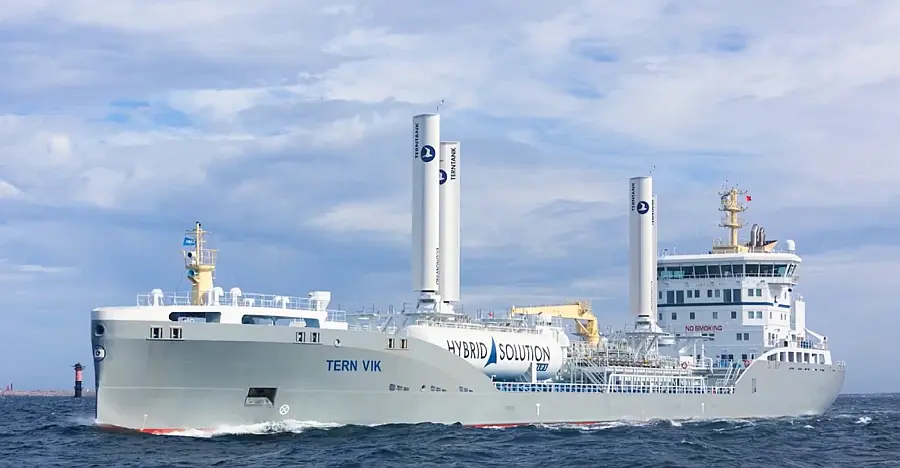 Terntank社発注の5隻シリーズの1番船となるケミカルタンカー